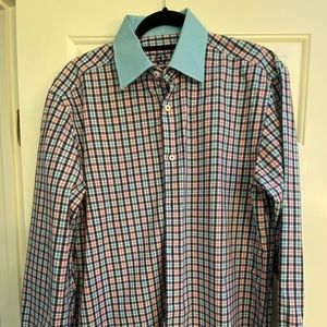 4 Bugatchi dress shirts. 16/ 34-35. 4 for discount